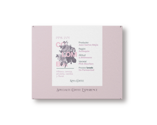 Pink Jam. Café de Colombia