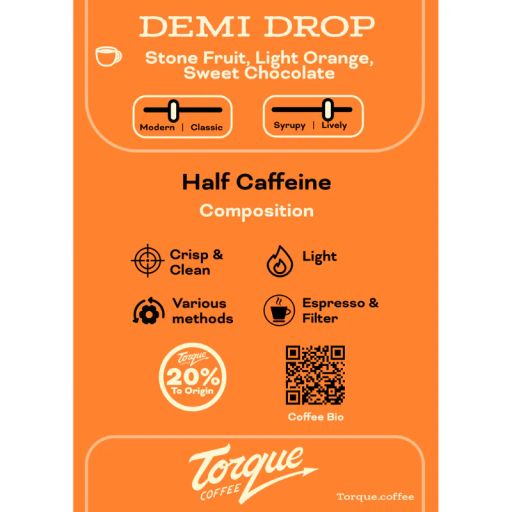 Demi Drop - Half Caffeine Blend