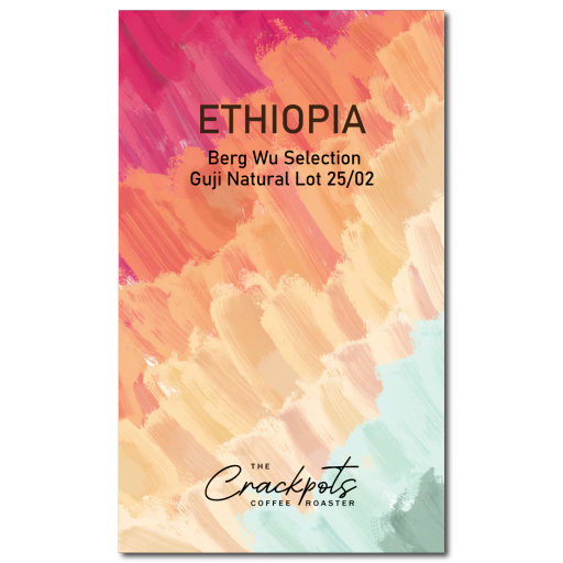 Ethiopia Berg Wu Selection Guji Natural Lot. S25/02