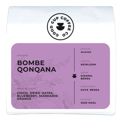 Ethiopia Sidama Bensa Bombe Qonqana Washed G1