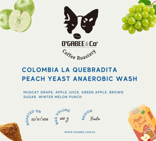 Colombia La Quebradita Peach Yeast Anaerobic Wash
