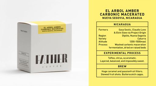 El Arbol Amber Carbonic Macerated Caturra, Nicaragua