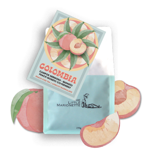 Colombia | Campos Hermoso ~ Quindío Peach Mossto