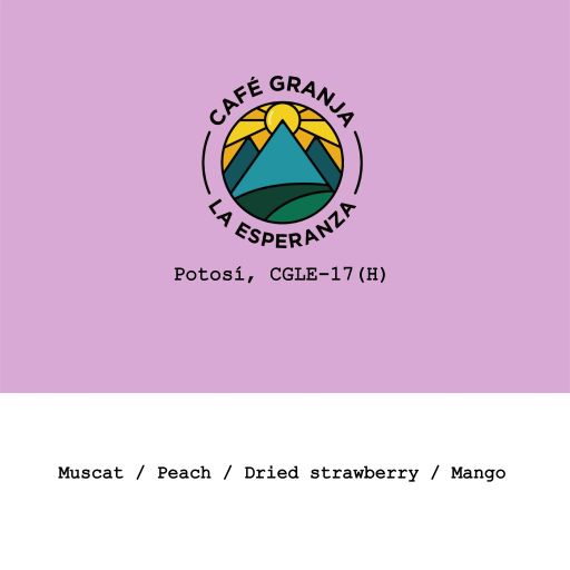 Colombia Café Granja La Espenranza-Potosí CGLE-17 Honey