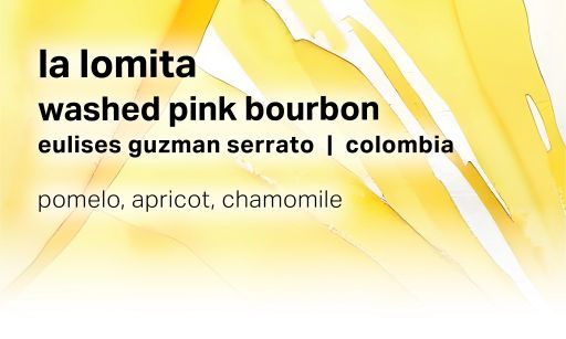 Eulises Guzman Serrato La Lomita - Washed Pink Bourbon