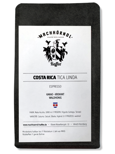 Costa Rica Tica Linda Espresso
