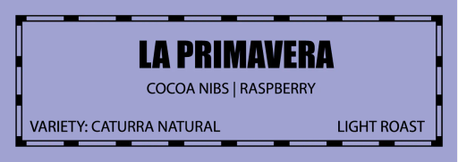 La Primavera, Single Origin