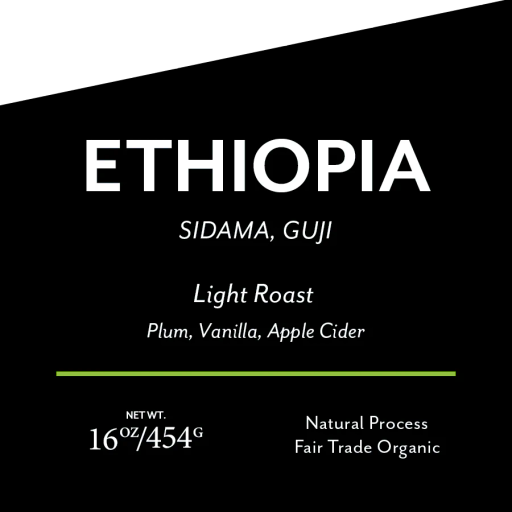 Ethiopia Sidama, Guji - Natural Process