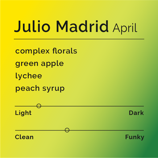 Julio Madrid - April