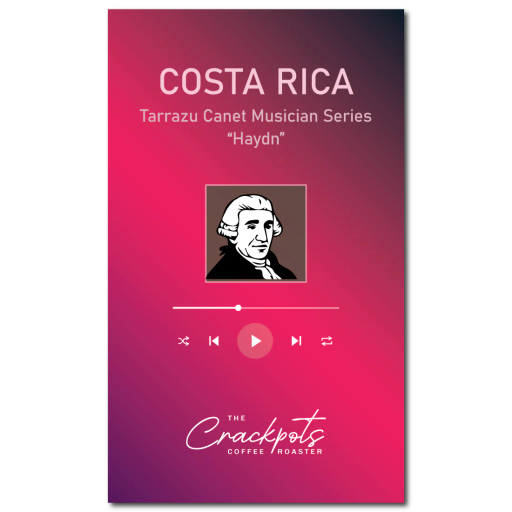 Costa Rica Canet Musician Series "Haydn" Raisin Honey