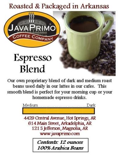 Dark Roast Espresso Blend