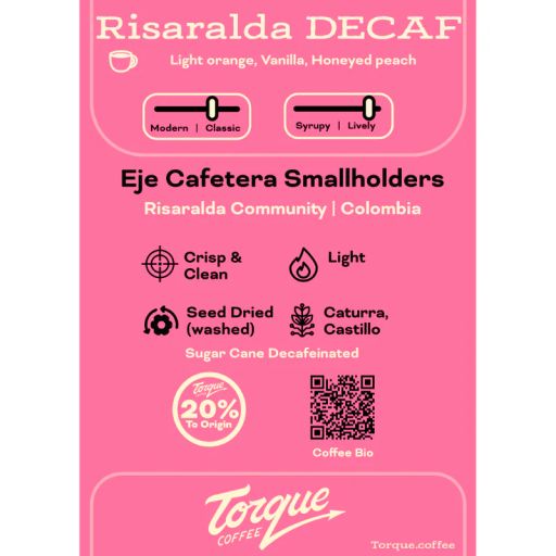 Risaralda - Decaf Colombia