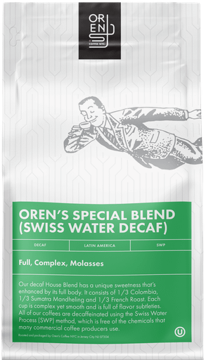 Oren's Special Blend - SWP Decaf