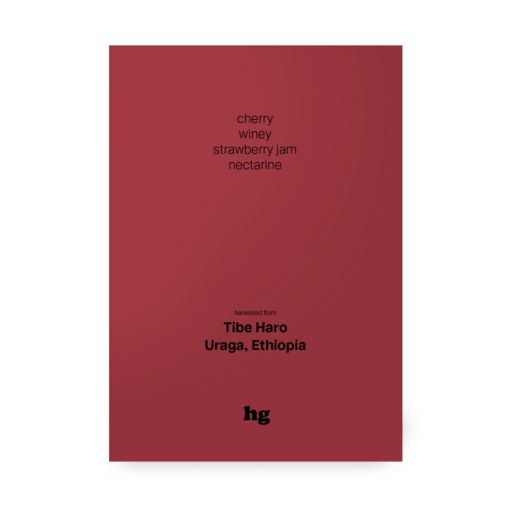 Tibe Haro, 74100 & 74112, Mosto Anaerobic Natural, Ethiopia (In-store)