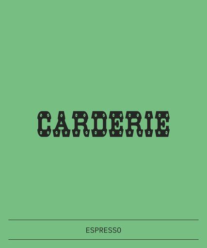 Carderie (Espresso)