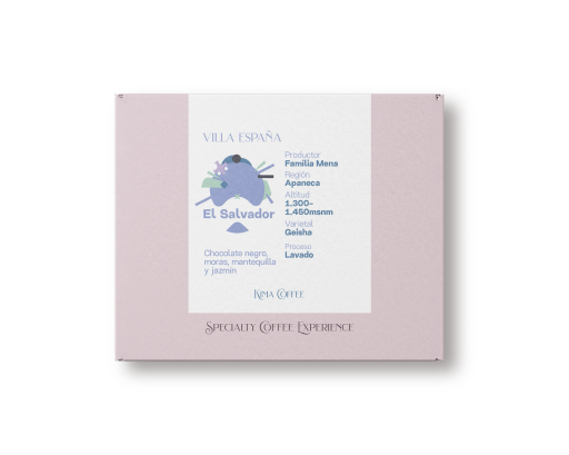 Villa España. Cafe de El Salvador