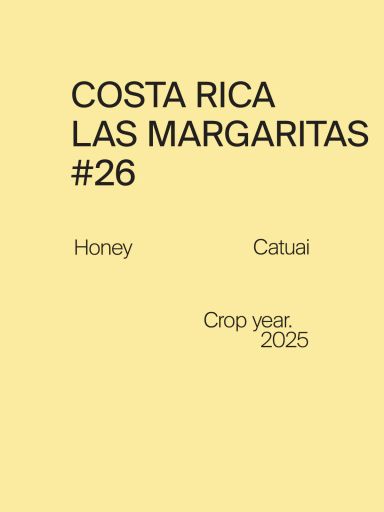 Costa Rica Las Margaritas #26 Catuai Honey