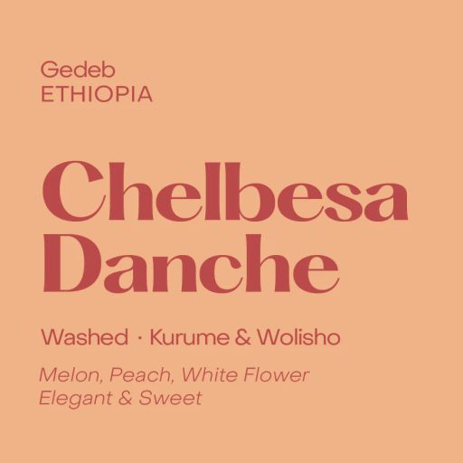Ethiopia Chelbesa Danche, Washed Kurume & Wolisho