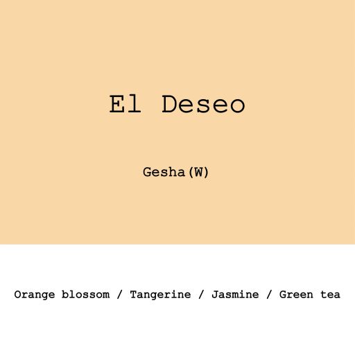 Honduras El Deseo Gesha Washed