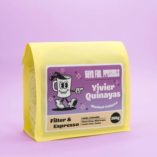 Yivier Quinayas, Washed Caturra, Colombia