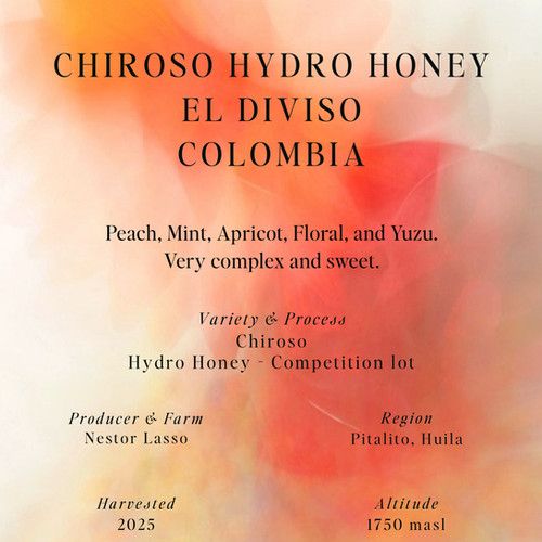 Chiroso Hydro Honey, El Diviso, Colombia