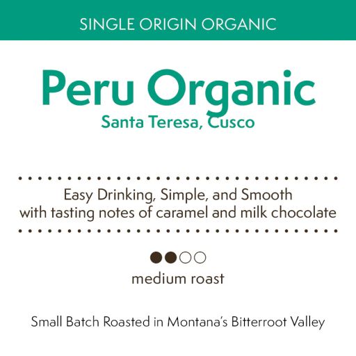 Peru Organic, Santa Teresa Cusco