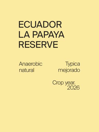 Ecuador La Papaya Reserve Typica Mejorado Anaerobic Natural