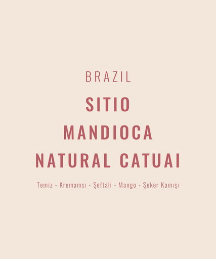 Brazil – Sitio Mandioca Natural Catuai