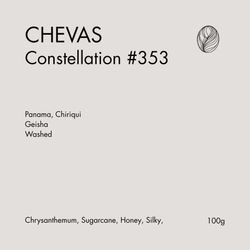 Panama Chevas Constellation #353 Washed Geisha