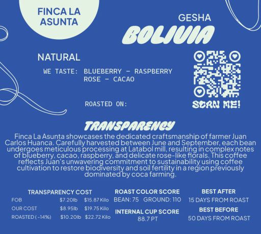 Bolivia Gesha Natural