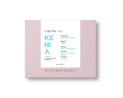 Gakundu AA. Café de Kenia