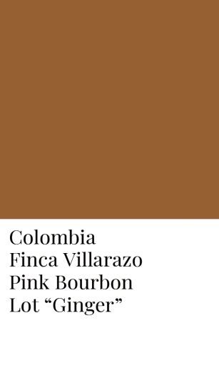 Lot "Ginger" - Colombia Finca Villarazo Pink Bourbon Honey