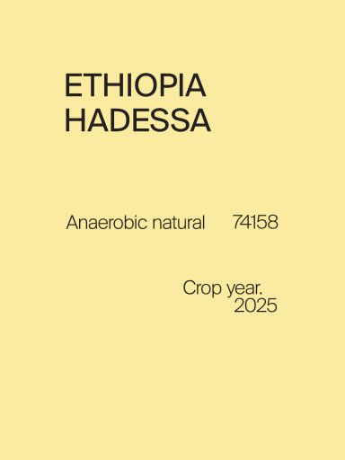 Ethiopia Hadessa 74158 Anaerobic Natural