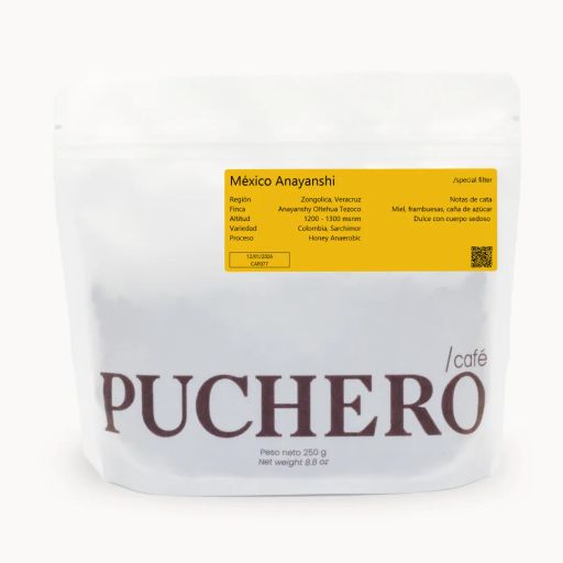 México Anayanshi Honey Anaerobic Filtro