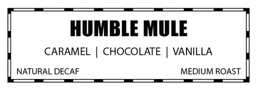 Humble Mule, Natural Decaf