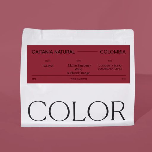 Colombia Gaitania Natural