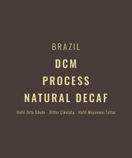 Brazil – DCM Natural Process Decaf
