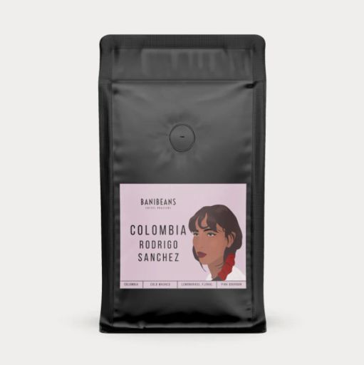 Colombia Rodrigo Sanzhez - Cold Washed Pink Bourbon