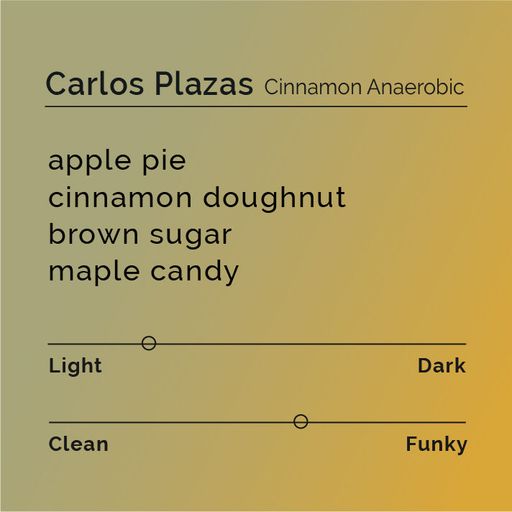 Carlos Plazas Cinnamon Anaerobic
