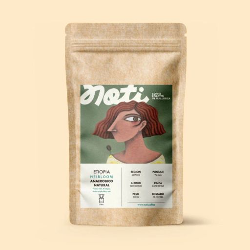 Etiopía Heirloom Anaeróbico natural