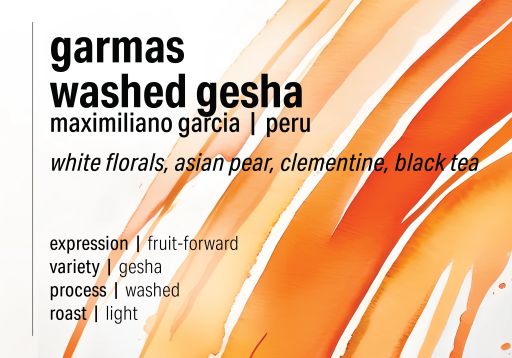 Maximiliano Garcia Gesha Washed - Garmas