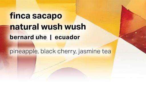 Bernard Uhe Finca Sacapo Natural Wush Wush