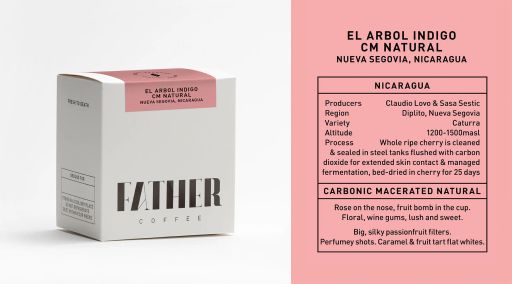 El Arbol Indigo Carbonic Macerated Natural Caturra, Nicaragua