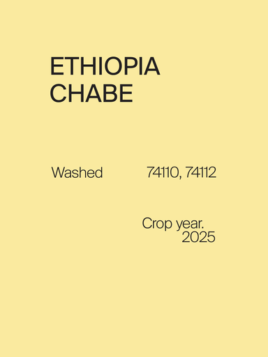 Ethiopia Chabe Washed