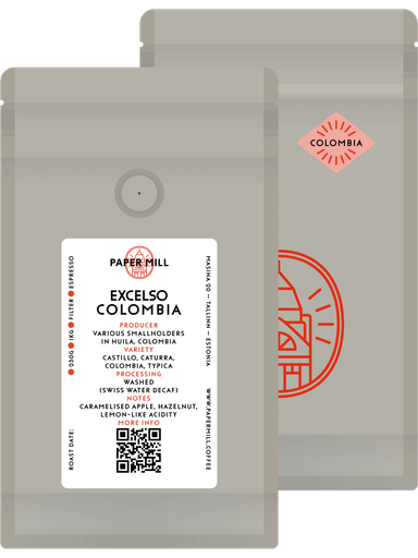 DECAF Excelso Colombia Espresso & Filter