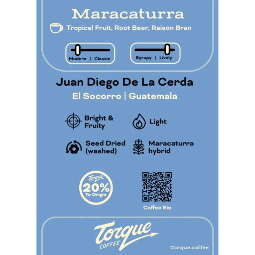 Maracaturra - Juan Diego De La Cerda, Guatemala