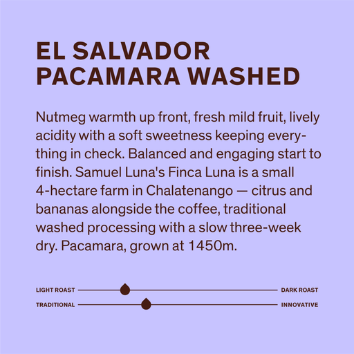 El Salvador-Samuel Luna Pacamara