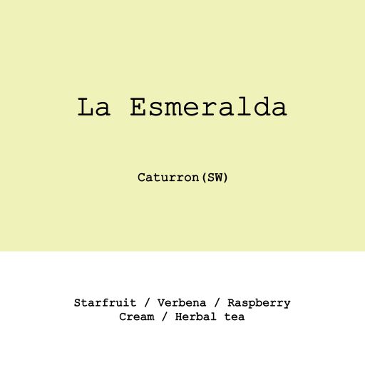 Colombia Acevedo Huila La Esmeralda Caturron Semi Washed