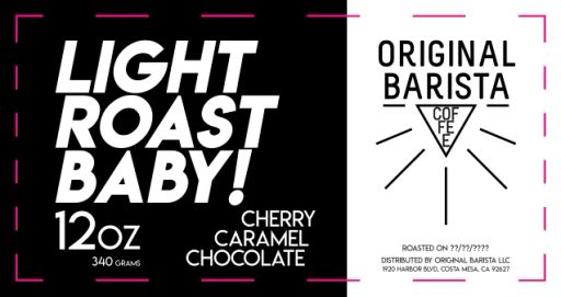 Original Barista - Light Roast Baby - Tectonic Blend