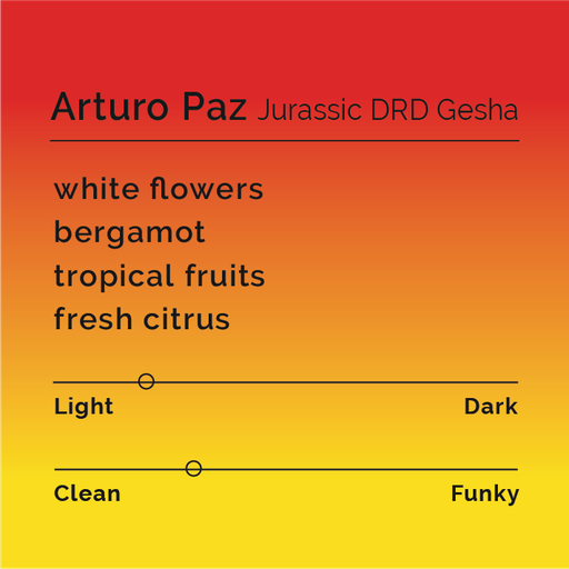 Arturo Paz - Jurassic DRD Gesha